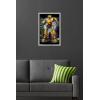 imageTrends International Hasbro Transformers Bumblebee  Glitch Wall Poster 14725quot x 22375quot Barnwood Framed VersionGray Framed Version