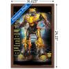 imageTrends International Hasbro Transformers Bumblebee  Glitch Wall Poster 14725quot x 22375quot Barnwood Framed VersionMahogany Framed Version