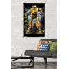 imageTrends International Hasbro Transformers Bumblebee  Glitch Wall Poster 14725quot x 22375quot Barnwood Framed VersionPremium Poster  Clip Bundle