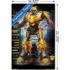 imageTrends International Hasbro Transformers Bumblebee  Glitch Wall Poster 14725quot x 22375quot Barnwood Framed VersionPremium Poster  Mount Bundle