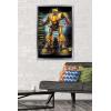 imageTrends International Hasbro Transformers Bumblebee  Glitch Wall Poster 14725quot x 22375quot Barnwood Framed VersionSilver Framed Version