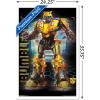 imageTrends International Hasbro Transformers Bumblebee  Glitch Wall Poster 14725quot x 22375quot Barnwood Framed VersionWhite Framed Version