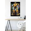 imageTrends International Hasbro Transformers Bumblebee  Glitch Wall Poster 14725quot x 22375quot Barnwood Framed VersionWhite Framed Version