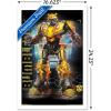 imageTrends International Hasbro Transformers Bumblebee  Glitch Wall Poster 14725quot x 22375quot Barnwood Framed VersionWhite Framed Version