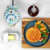 imageUncanny Brands Autobot Mini Waffle Maker  Transformers Kitchen ApplianceBluey