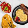 imageUncanny Brands Autobot Mini Waffle Maker  Transformers Kitchen ApplianceDr Seuss The Grinch