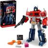 imageLEGO Icons Optimus Prime 10302 Transformers Figure Set Collectible Transforming 2in1 Robot and Truck Model Building Kit for Adults Perfect for Display or PlayStandard Packaging