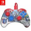 imagePDP REALMz Nintendo Switch Pro Controller Customizable LED Lighting 35mm Headphone Jack Officially Licensed by Nintendo and Hasbro Transformers Optimus Prime City BattleOptimus Prime