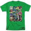 imagePopfunk Classic Transformers Squares T Shirt ampamp StickersKelly Green