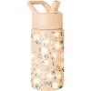 imageSimple Modern Kids Summit Water Bottle with Straw Lid  Transformers 14oz Stainless Steel Cup Insualted Tumbler for Toddlers Boys School  Transformer Bumble BeeChloe Floral