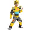 imageToddlers Muscle Transformer Costumes for Boys Padded Character JumpsuitBumblebee