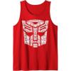 imageTransformers Autobots Icon Collage Filled Logo Tank TopRed