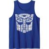 imageTransformers Autobots Icon Collage Filled Logo Tank TopRoyal Blue