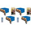 imageTransformers Birthday Party Supplies Decoration Bundle Pack Includes 2 Rectangular Plastic Table Covers 54quot x 84quot and 1 Dinosaur Sticker Sheet54 inches x 84 inches Pack of 2