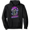 imageTransformers Grimlock Skater Beach Paradise Color Pop Logo Pullover HoodieBlack