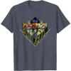 imageTransformers One All Are One Orion Pax ampamp D16 Logo TShirtHeather Blue