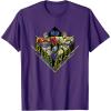 imageTransformers One All Are One Orion Pax ampamp D16 Logo TShirtPurple