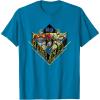 imageTransformers One All Are One Orion Pax ampamp D16 Logo TShirtSapphire Blue