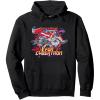 imageTransformers One For Cybertron Epic Battle Logo Retro Pullover HoodieBlack