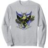 imageTransformers One The Strong Survive D16 Decepticon Logo SweatshirtHeather Grey