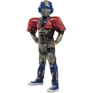 imageDisguise Boys Orion Transformers One Costume Official Transformers Animated Movie Optimus Muscle Costume for KidsTransformers