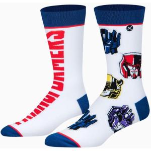 imageOdd Sox Funny Crew Socks Transformers Adult Large 812
