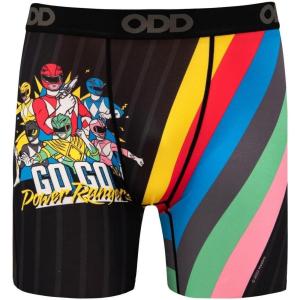 imageOdd Sox Mens Boxer Brief Transformers GI Joe Power Rangers Cartoon StylesGo Go Power Rangers