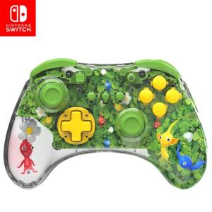 imagePDP REALMz Nintendo Switch Pro Controller Customizable LED Lighting 35mm Headphone Jack Officially Licensed by Nintendo and Hasbro Transformers Optimus Prime City BattlePikmin