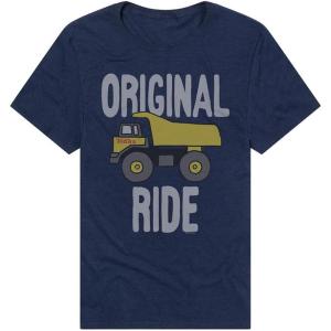 imagePopfunk Official Game Night Adult Unisex Classic RingSpun TShirt CollectionThe Dump Truck  Navy Blue