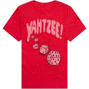 imagePopfunk Official Game Night Adult Unisex Classic RingSpun TShirt CollectionThe Highest Roll  Red