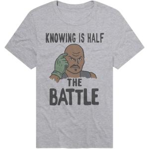 imagePopfunk Official Game Night Adult Unisex Classic RingSpun TShirt CollectionThe Og Action Figure  Grey Heather