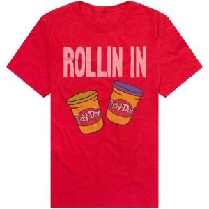 imagePopfunk Official Game Night Adult Unisex Classic RingSpun TShirt CollectionThe Playdoh  Red