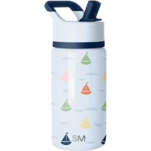 imageSimple Modern Kids Summit Water Bottle with Straw Lid  Transformers 14oz Stainless Steel Cup Insualted Tumbler for Toddlers Boys School  Transformer Bumble BeeShips at Sea
