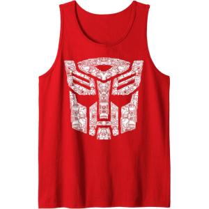 imageTransformers Autobots Icon Collage Filled Logo Tank TopRed