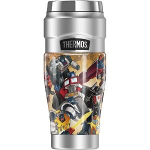 imageTransformers Autobots V Decepticons THERMOS STAINLESS KING Stainless Steel Travel Tumbler Vacuum insulated ampamp Double Wall 16oz
