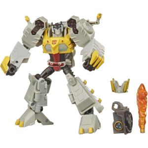 imageTransformers Bumblebee Cyberverse Adventures Deluxe Class Grimlock Action Figure Toy BuildAFigure Part for Ages 6 and Up 5inch