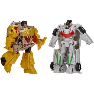 imageTransformers Bumblebee Cyberverse Adventures Dinobots Unite Toys Dino Combiners Wheelgrim 2Pack Action Figures Ages 6 and Up 45inchWheelgrim 2Pack