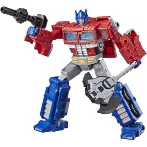 imageTransformers Generations War for Cybertron Siege Voyager Class WFCS11 Optimus Prime Action Figure Amazon Exclusive