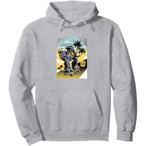 imageTransformers Grimlock Skating Portrait Pullover HoodieHeather Grey