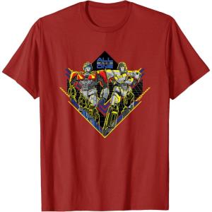 imageTransformers One All Are One Orion Pax ampamp D16 Logo TShirtCranberry Red