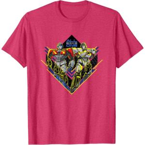 imageTransformers One All Are One Orion Pax ampamp D16 Logo TShirtRed Heather