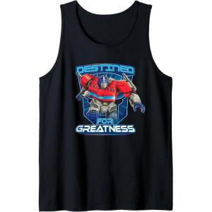 imageTransformers One Destined For Greatness Optimus Tank TopBlack