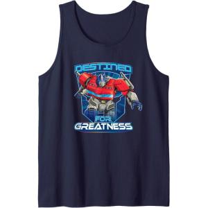 imageTransformers One Destined For Greatness Optimus Tank TopNavy Blue