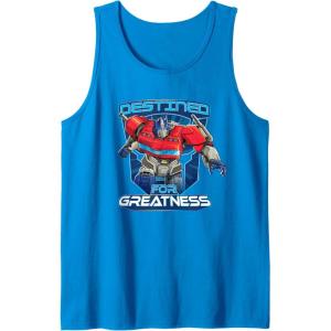 imageTransformers One Destined For Greatness Optimus Tank TopSapphire Blue