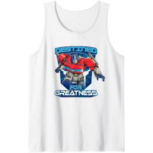imageTransformers One Destined For Greatness Optimus Tank TopWhite