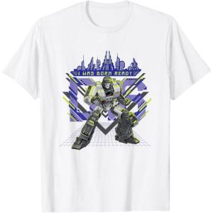 imageTransformers One I Was Born Ready D16 Action Pose TShirtWhite