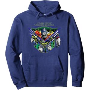 imageTransformers One Ive Got Your Back Orion Pax Logo Pullover HoodieNavy Blue