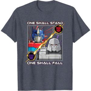 imageTransformers One One Shall Stand One Shall Fall Poster TShirtHeather Blue