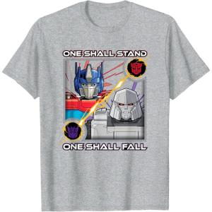 imageTransformers One One Shall Stand One Shall Fall Poster TShirtHeather Grey