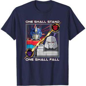imageTransformers One One Shall Stand One Shall Fall Poster TShirtNavy Blue